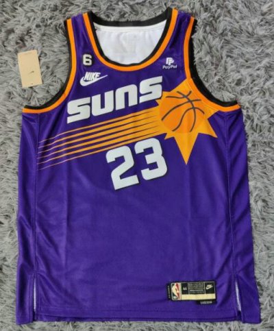 NBA 23 Johnson Phoenix Suns 22-23 classic edition Maillot Violet